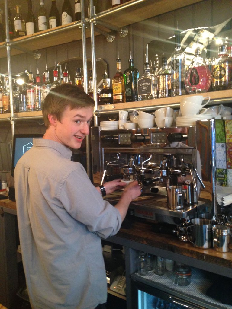 chapelplacetw's tweet photo. Welcome to the newest team member-Harry from Bean Smitten. Coffee and cakes from 1030! https://t.co/WLriBYscCZ