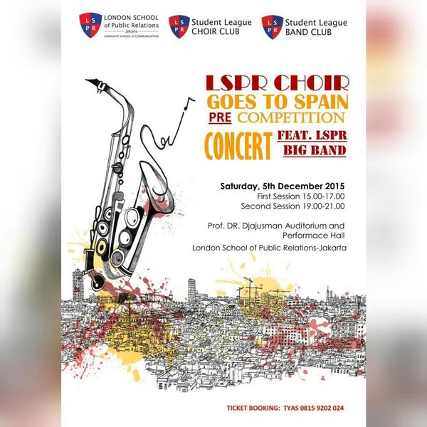 lspr_official's tweet photo. Special collaboration: @LSPRCHOIR Goes to Spain Pre Competition Concert feat LSPR Big Band @LSPRband on 5 Dec 2015. https://t.co/FAymuX5Li4
