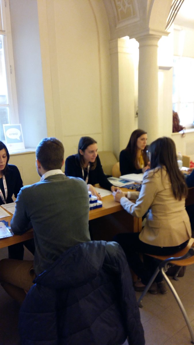 ScuolaSantAnna's tweet photo. Colloqui, presentazioni aziendali, incontri, mentoring: #pictures from Sant'Anna #jobfair2015 https://t.co/851O8WoWVX