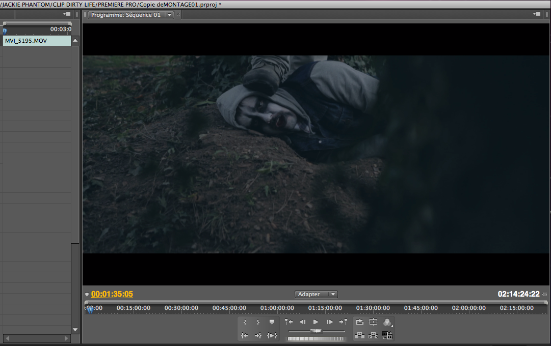 JackiePhantom's tweet photo. Montage du premier clip de @JackiePhantom ! https://t.co/X2eeOq2t5h