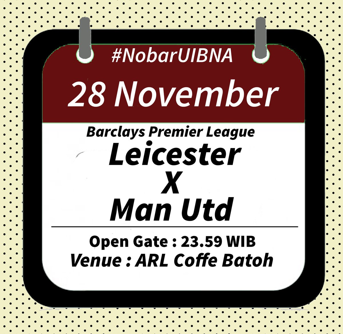 UtdIndonesiaBNA's tweet photo. #nobaruibna be there 👍👍👊👊👊💪💪💪 https://t.co/pqEV8qXMnN