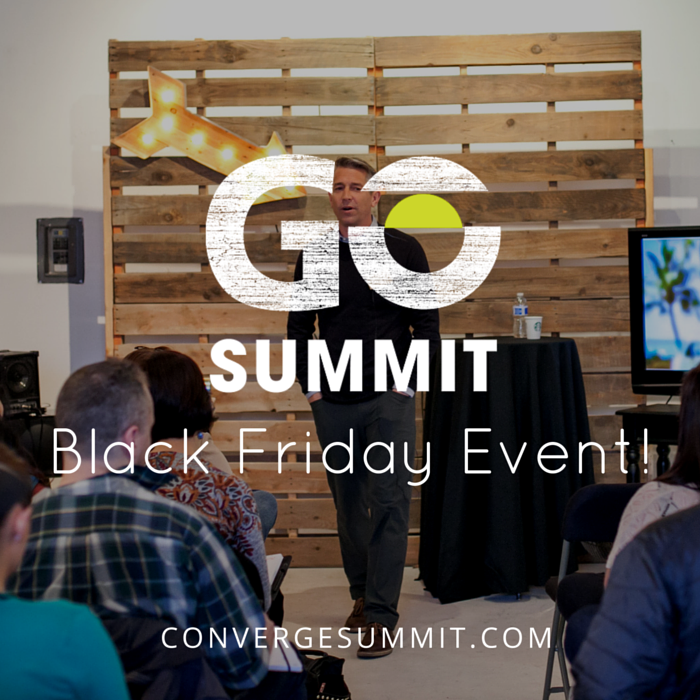 gobecollective's tweet photo. #GOSummit16 early-bird tickets are back for Black Friday! Use 'blackfriday' to get $200 off. https://t.co/pdoxzYXTz1 https://t.co/3G3uv88ZAO