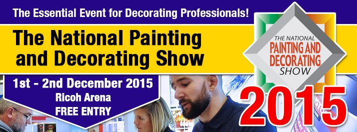 MeasureLaser's tweet photo. Visit us at #PDShow2015 biggest event for professional painters &amp; decorators. Special offers on the day. FREE ENTRY. https://t.co/9qYuon3cxB