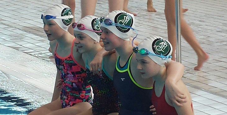 MillaisSchool's tweet photo. Our Junior girls swimming team competed at Nationals, now ranked 24th  (freestyle), &amp; 20th (Medley relay) in England https://t.co/VtLH6cCZaZ