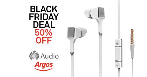 MinistryAudio's tweet photo. .@Argos_Online are offering a #BlackFriday 50% off our In-Ear headphones - Only £19.99!
https://t.co/n8NZOghEgZ https://t.co/6L6kcALHCE