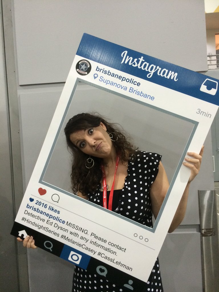 LynetteNoni's tweet photo. I'm MISSING in Brisbane at @SupanovaExpo with @_melaniecasey!! #HindsightSeries #MelanieCasey #CassLehman https://t.co/h6rVZ4mhDJ