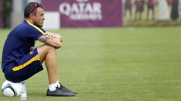 FCBarcelona's tweet image. Luis Enrique: "Real Sociedad have quality players and...can cause us problems." ow.ly/V8CF9 | #FCBLive