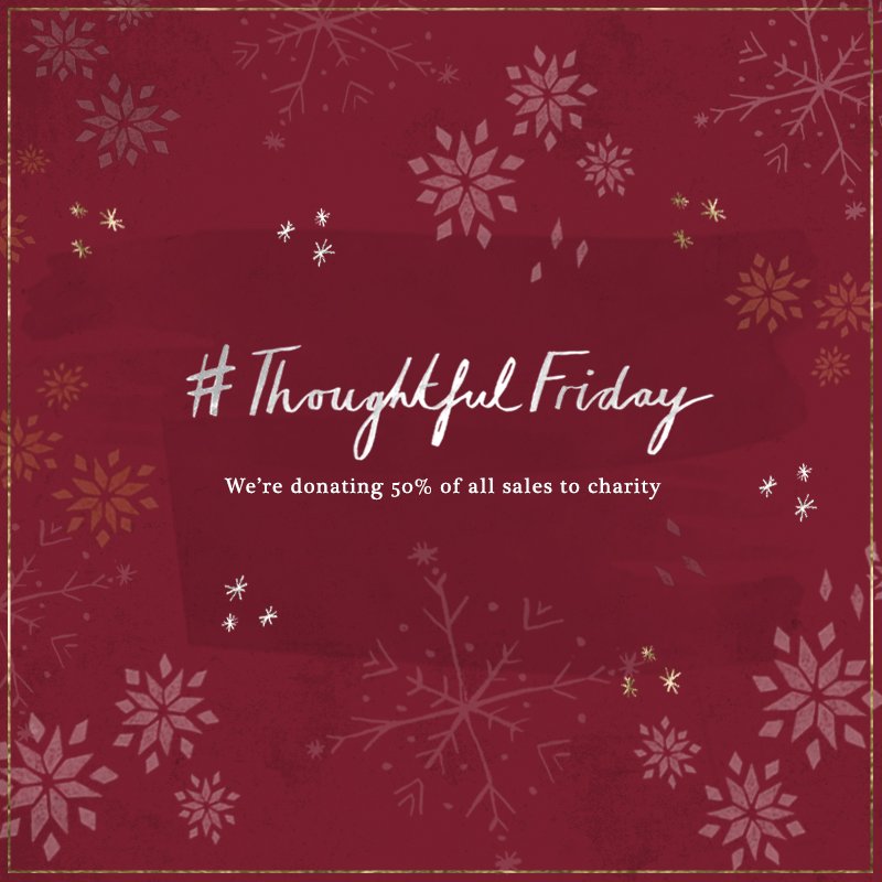 thoughtclothing's tweet photo. TODAY: 50% of our sales will go to charity for #ThoughtfulFriday. Be a thoughtful shopper: https://t.co/qgBp2Ml5yc https://t.co/Yxocm2U5zc