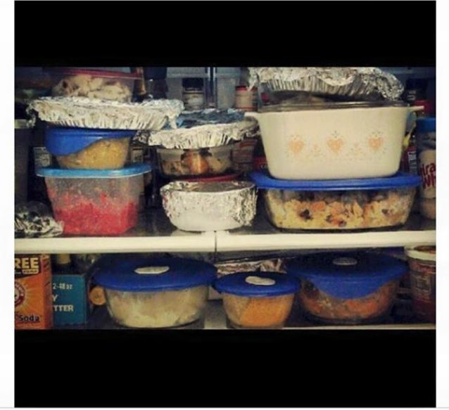 My fridge for the next  2 weeks