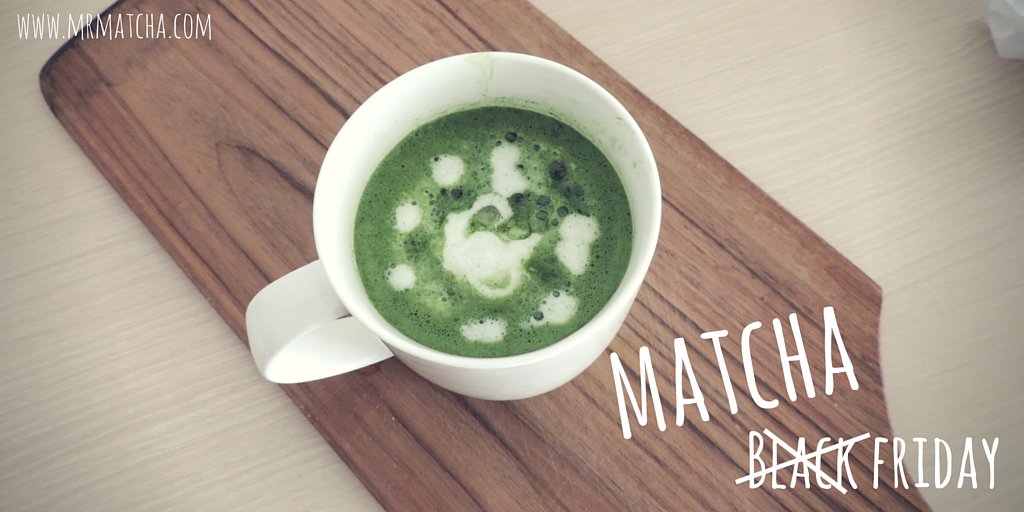 MrMatcha_com's tweet photo. #BlackFriday No, it's #matchafriday. #drinkmatcha #matcha https://t.co/jsTXOJgYiM