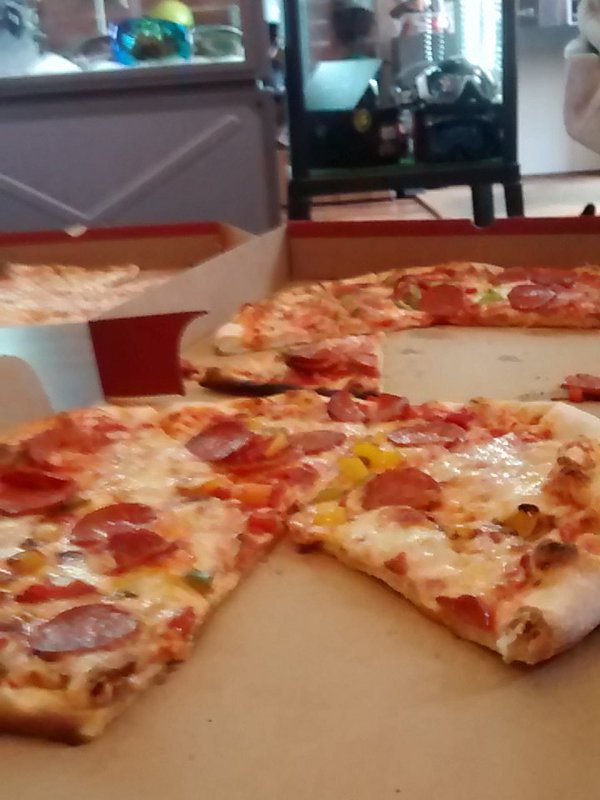 Pizza from <a href="/Love_Cloisters/">Cloisters</a> #stamford keeping the team going on #BlackFriday