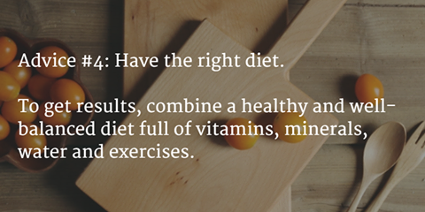 NexRunApp's tweet image. Advice 4: Have the right diet. #health #diet