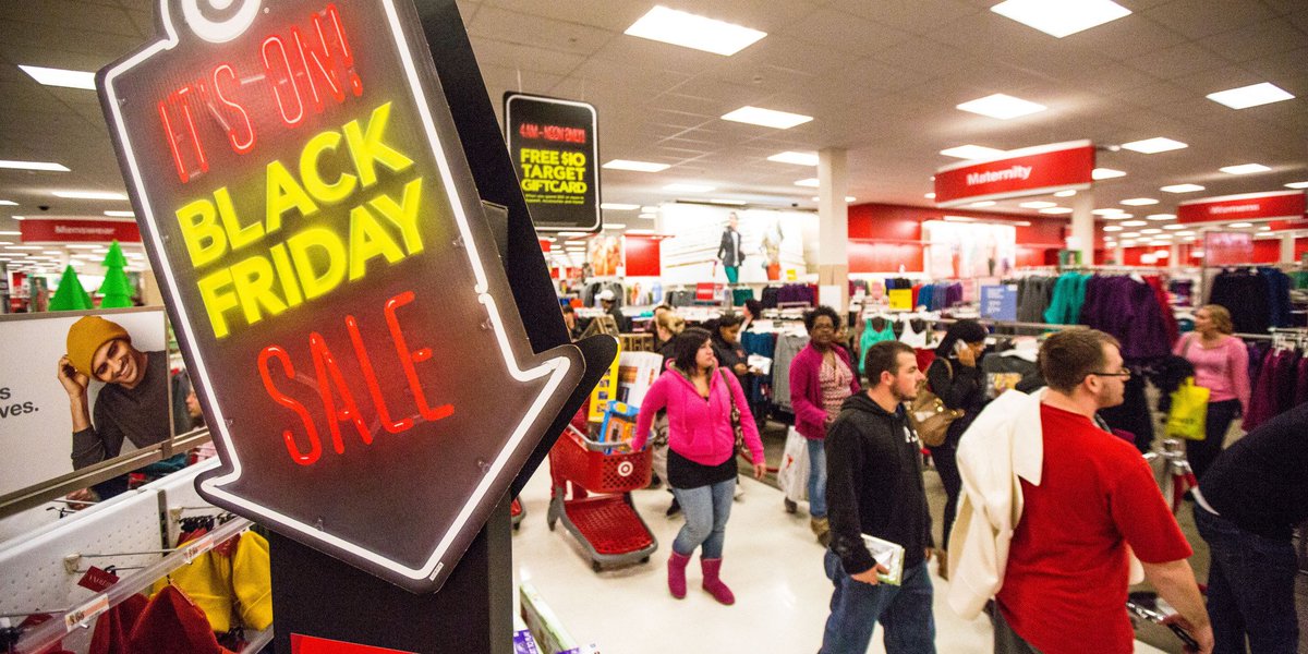 SquawkCNBC's tweet photo. Are you taking advantage of the Black Friday deals? Tweet us where you've shopped so far!
#KeepSquawking https://t.co/c8xanZDKm6
