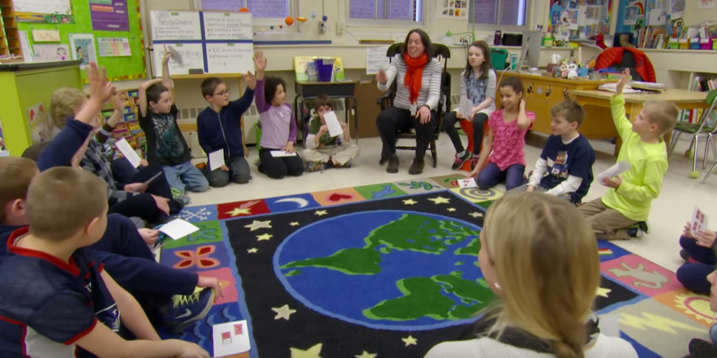 edutopia's tweet photo. How a 20-minute morning check-in can create a classroom culture of respect &amp; trust: https://t.co/K9QlRlEi0B. https://t.co/M1jU8dzPfF