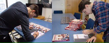 GemeliersMusic's tweet photo. Y el lunes sorteo de nuestro libro firmado entre los 20 primeros del ranking #TopUsers de #GemeliersOfficialApp https://t.co/7BHBZeXA2N