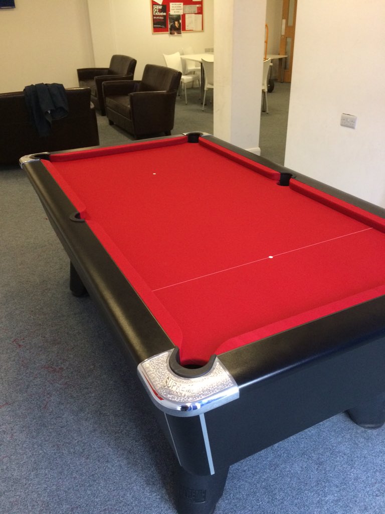 PoolNSnooker's tweet photo. #pooltablehire @london house students accommodation #pooltablerecovering @simplypoolandsnooker https://t.co/s5B4iSOjt1