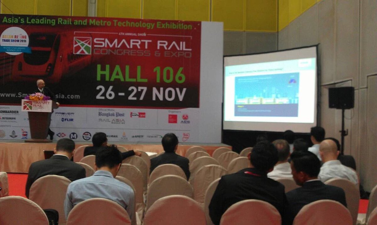 GreenwoodC_TH's tweet photo. More on #SmartRailAsia on our FB page at: https://t.co/CDyrhypx2X …. @SmartRailWorld @BITEC_BSquare #collaboration https://t.co/83958r3IZS