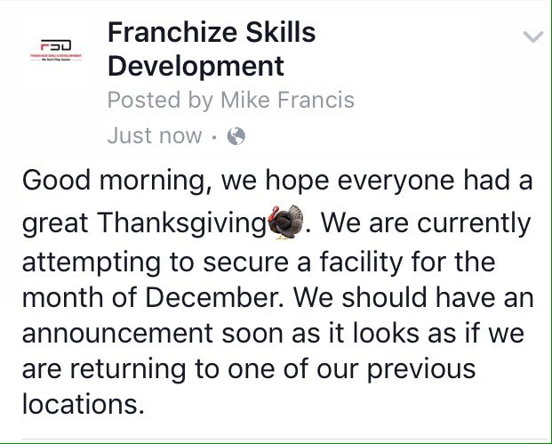franchizeskills's tweet photo. Good Morning! https://t.co/MRmrA6Ay3D