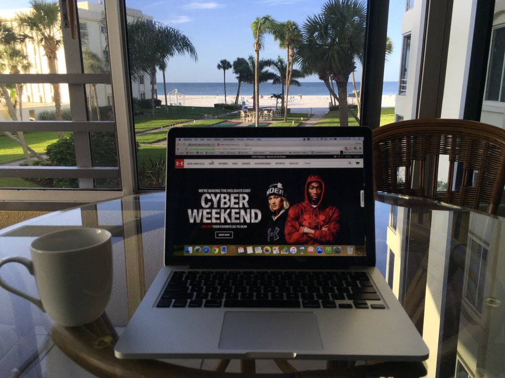 drod06's tweet photo. No better way 2 do some Black Friday shopping - family-coffee-beach. Look fwd 2 others joining in future https://t.co/peHD9fxAkI