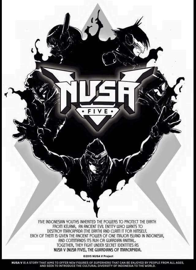 Dan ini dia poster pertama dari #NusaFive - Gimana, kenal sama yang ada disini?
