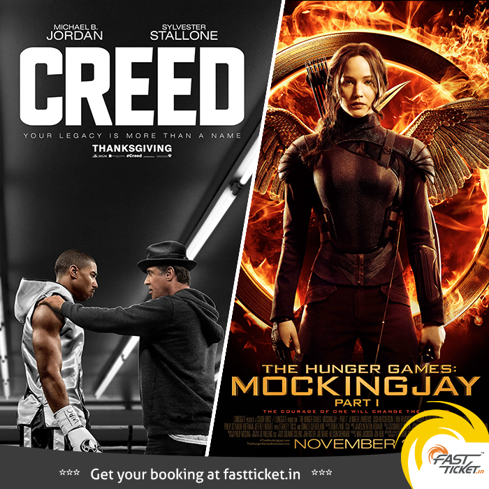 Fastticket_in's tweet photo. Book #Creed and #TheHungerGames on #fastticket.
Grab your seats on https://t.co/rBYs8RVExo https://t.co/Fmb5o7oJvY