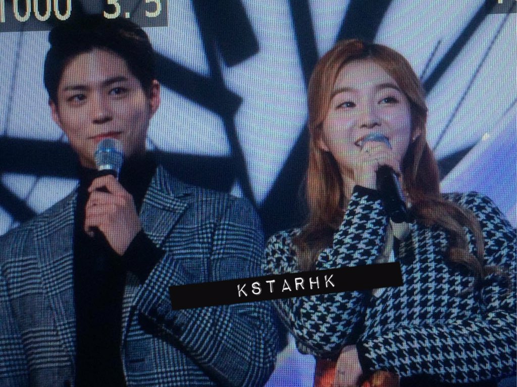 KStarHK's tweet photo. 151127 #parkpogum #박보검 #Irene #아이린 #레드벨벗 #redcelvet 뮤직뱅크 프리뷰 音樂銀行預覽 https://t.co/VKWK47HcJl