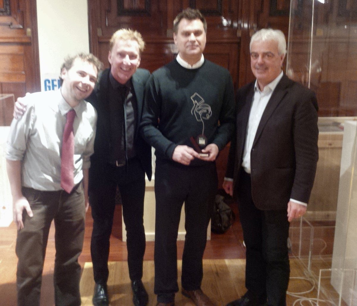 lovenigel's tweet photo. #Goaaalllll! @jazzfm wins award from Brazil. Not for football though! https://t.co/LQc1AUHr3f