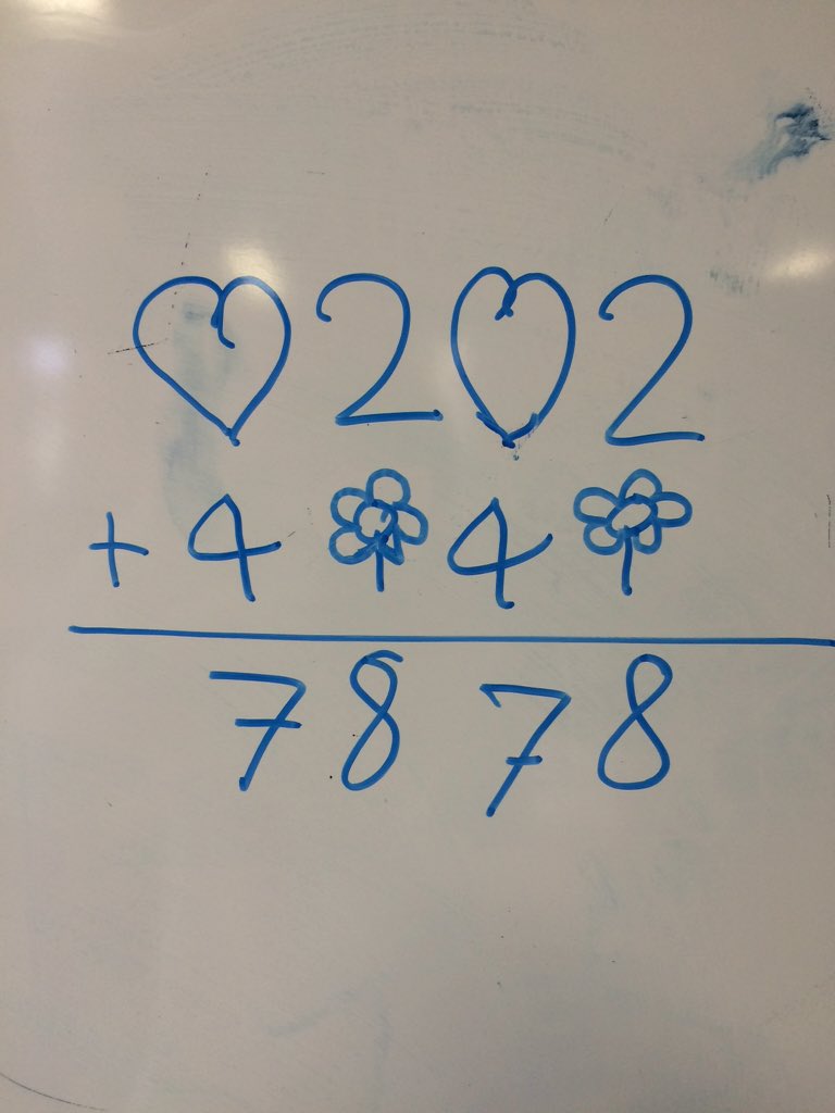 quiritcurie's tweet image. J&apos;ai fait ce calcul pour les débutants. Clara. #cryptarithmétiques