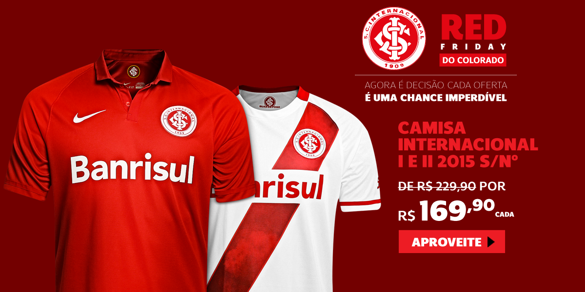 SCInternacional's tweet photo. As camisas oficiais também entraram no Red Friday da loja online do Colorado! https://t.co/go056ok4Jo https://t.co/VxmhD9PojH
