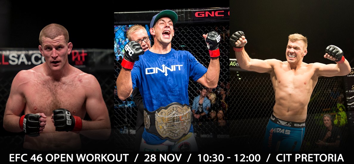 #EFC46 OPEN WORKOUT TOMORROW
First 50 fans there get a FREE ticket to the massive upcoming final event of the year!