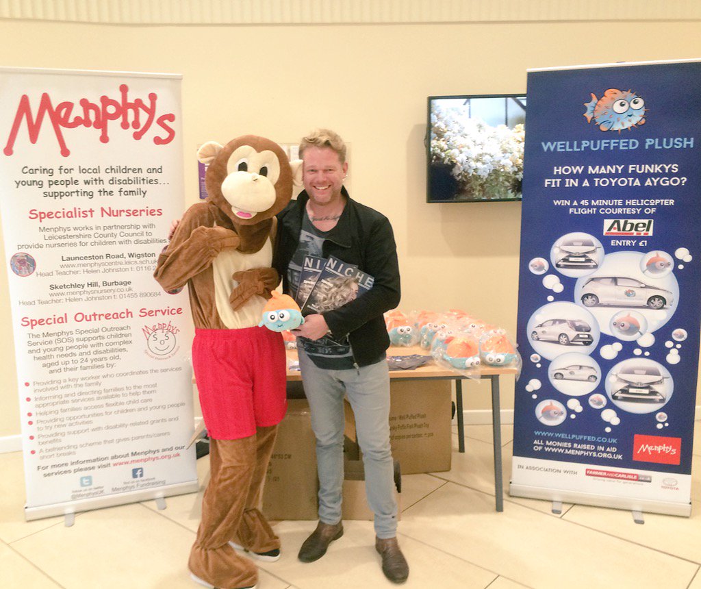 lwpmarketing's tweet photo. Come and get your Funky from Barclays #Leicester #WellPuffed for charity! https://t.co/QediQKBvRW