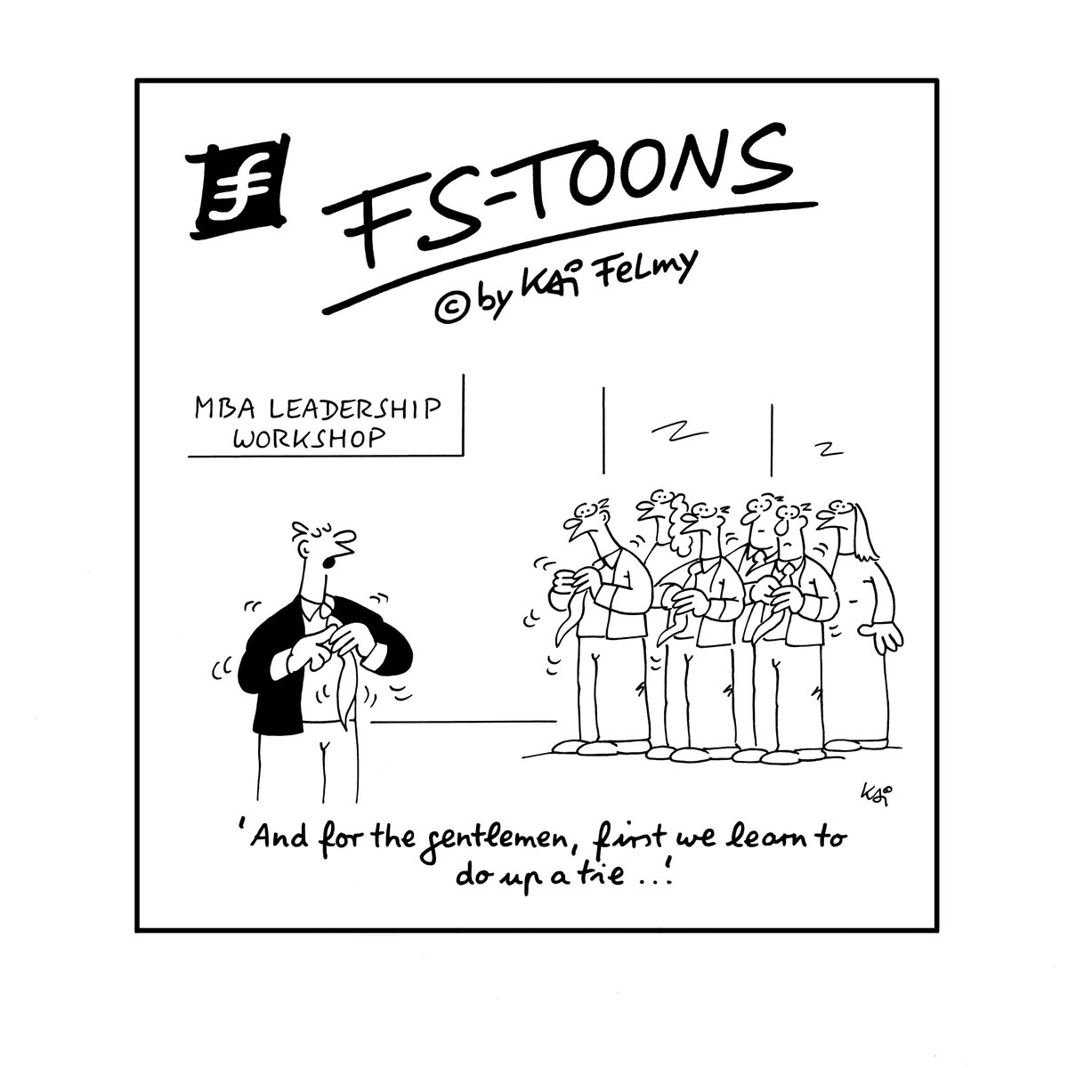 Frankfurt School This Week S Cartoon Takes Us Behind The Scenes At A Mba Leadershipworkshop Have A Great Weekend With Fstoons T Co Jw10kqxlor