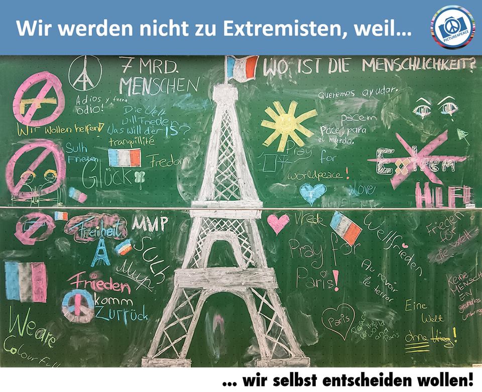 Picture4Peace's tweet photo. Unterstützt die Klassen mit einem Like...
https://t.co/DstYqw0M8d
#Picture4peace #challengeExtremism https://t.co/HsINbPsemv
