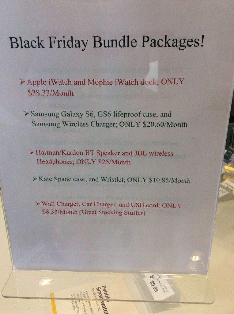 SprintStore2525's tweet photo. Black Friday bundle packages #BlackFriday #SprintPeabody @John_Gore54 https://t.co/4nuxvs2ixb