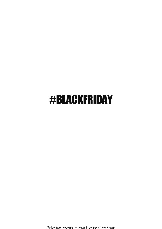 BriefBreak's tweet photo. @OneMinuteBriefs  #BlackFriday #creative  #advertising 
Prices can't get any lower... https://t.co/h8baRzLvu6