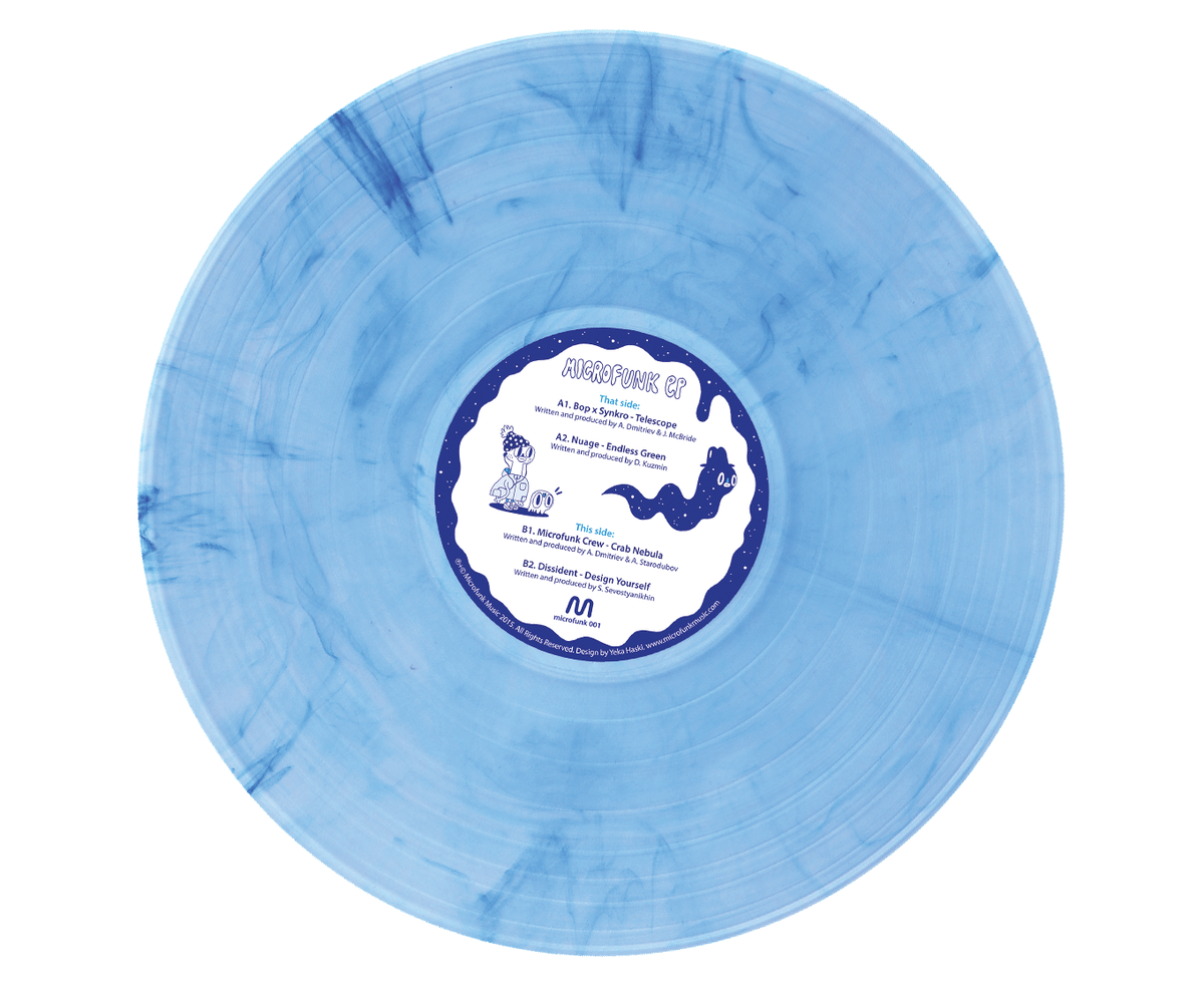 Microfunk EP is OUT NOW! Blue transparent marbled 12" vinyl is waiting for you in the shops: goo.gl/ZRhPax
