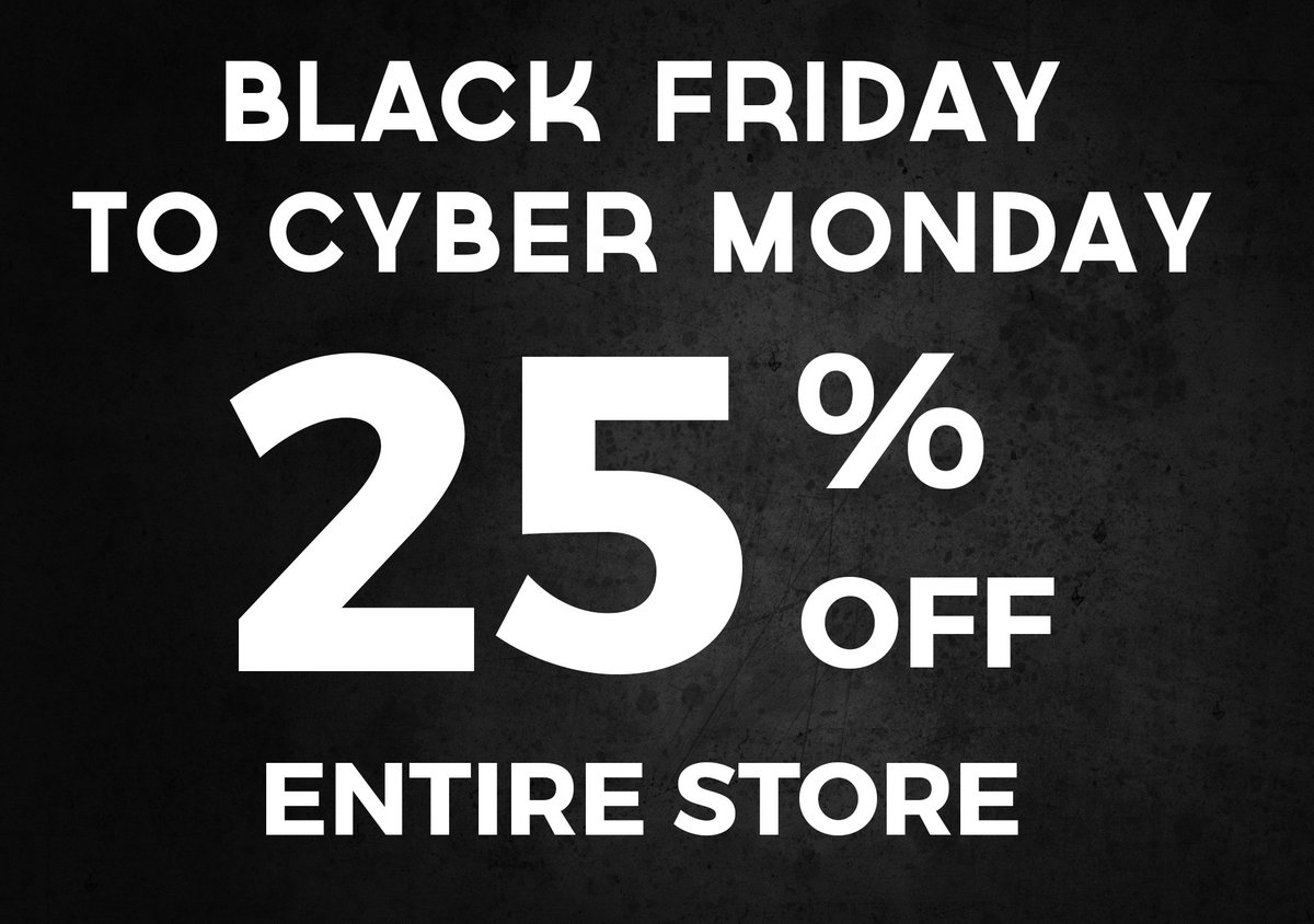 OverTheFly's tweet image. BLACK FRIDAY to CYBER MONDAY SALE! 25% off your entire order. Use discount code: BLACKFRIDAY
overthefly.com