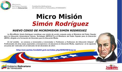 mineducacion_ve's tweet photo. #MicromisiónSimónRodríguez, iniciativa que atiende déficit docente en áreas científicas https://t.co/NIlEKw2NlP https://t.co/E3RPRdmSIJ