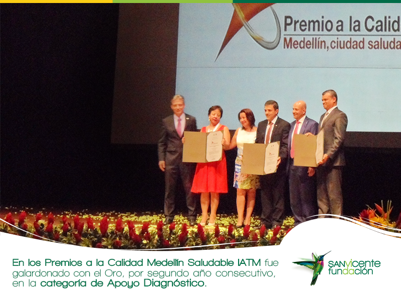sanvicentefund's tweet photo. Los reconocimientos otorgados a #IATMColombia y al #HospitalUniversitario por @premio_calidad nos llenan de orgullo. https://t.co/ZbTnHAPibM