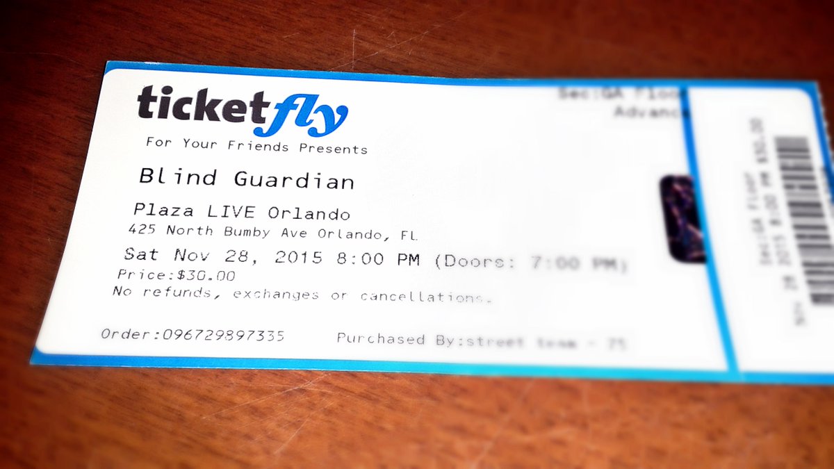 PowerMetalKevin's tweet photo. Tomorrow I'll be lost in the Twilight Hall. Look behind the mirror if you need me. @blind_guardian @PlazaliveOrl https://t.co/FDjKnxsOKE