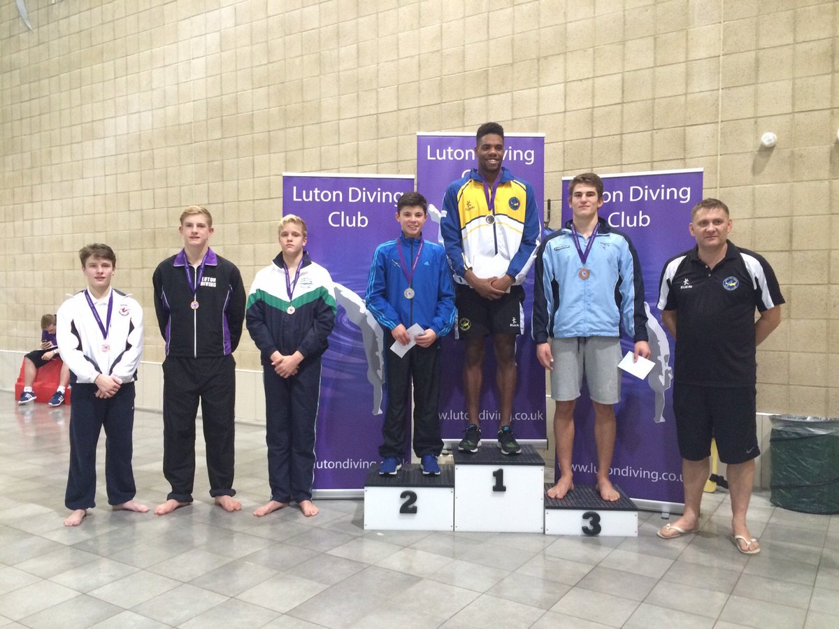 PlymouthDiving1's tweet photo. Mens A+ 3m final @mattdixon2000 takes the SILVER with Alex Kostov grabbing BRONZE. Well done boys! πͺ #lutonchallenge https://t.co/dy2lN0qYHZ