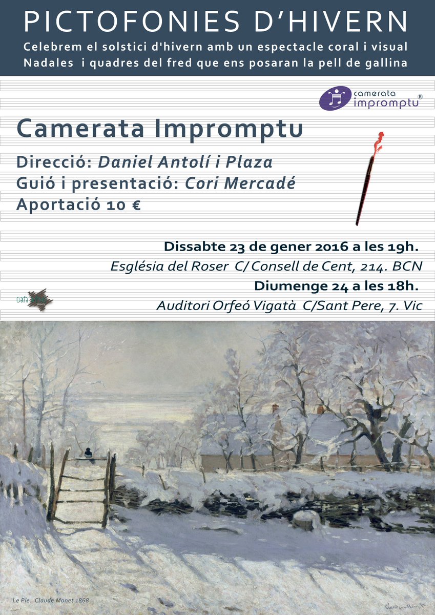 c_impromptu's tweet photo. Vine a escoltar-nos, t'agradarà
https://t.co/ek9oF5khEW https://t.co/2hPATSlBTK