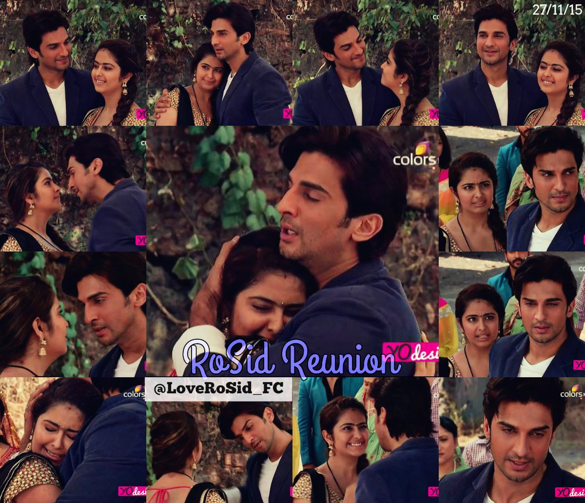 avikamanishfcx's tweet photo. A Perfect & Magical #RoSid reunion🎉💃👫✨🎆😍💕💘
#NokJhok #Cute #PinkyGesture #Hug
#AviMan rocked👏❤️
#27Nov2015 @ColorsTV https://t.co/cjUS0gsRvK