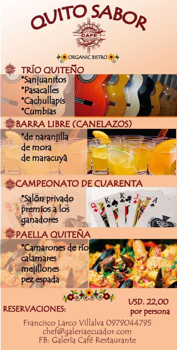 #BuenViernes Si buscas opciones para estas #FiestasDeQuito #GaleriaEcuador tiene lo que buscas más información 👇