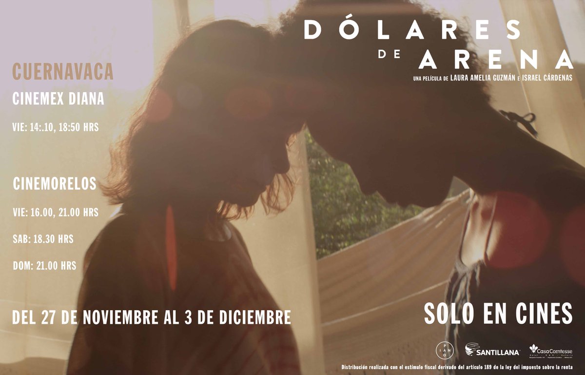DolaresDeArena_'s tweet photo. ¡Llegamos a Cuernavaca! Invitamos a todos allá a ver #DólaresDeArena https://t.co/FjzHoZ1FeV