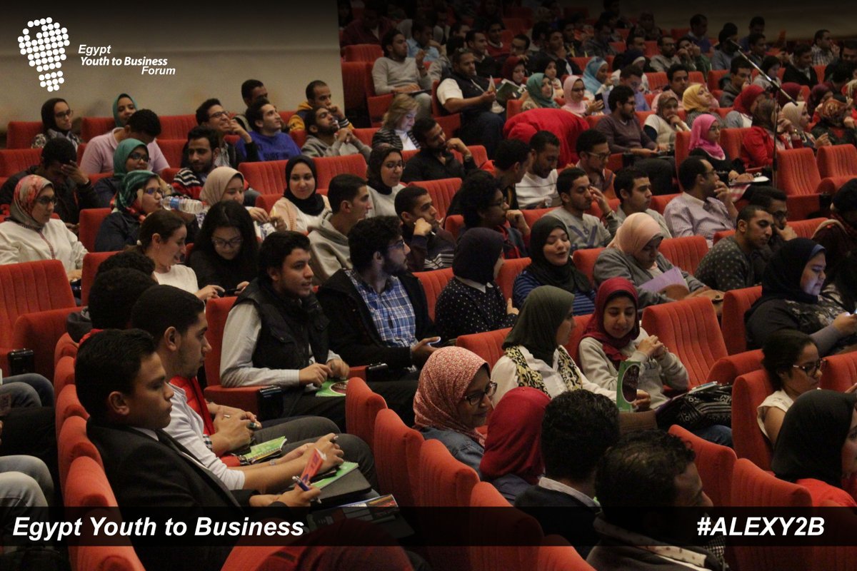 AIESECAlex's tweet photo. The Youth to Business Forum has started ! Follow us here for more updates on our hashtag #ALEXY2B https://t.co/kXN9sD0zgU