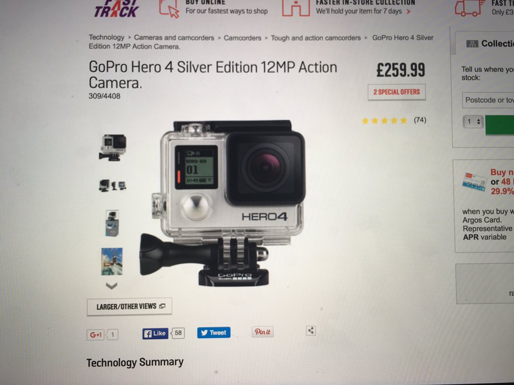 PoyntNShoot's tweet photo. @johnlewisretail if something online at Argos is cheaper than on your website are you price matching today? https://t.co/gTpNrTrOPU