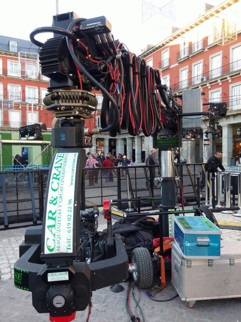 ManuBalseiro's tweet photo. @ManuBalseiro #Technocrane #FlightHead #CaryCrane car&crane #RemoteHead #TelescopicCrane https://t.co/kp1AYAf8JW