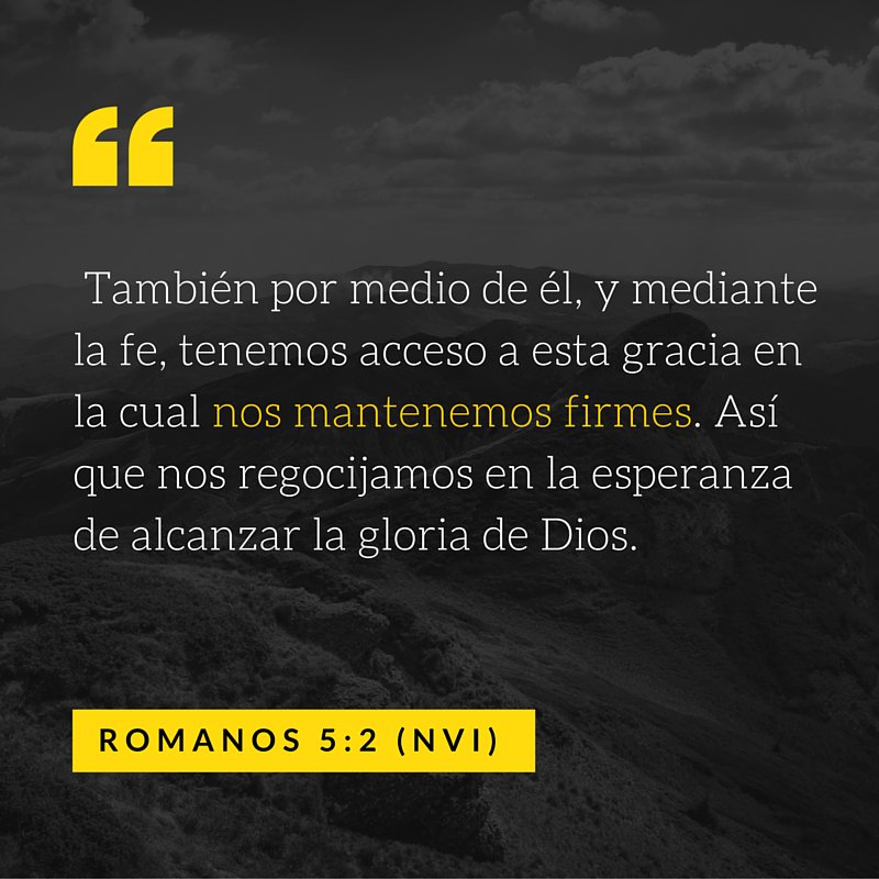 adriam1607's tweet photo. Estar Firmes en la Fe es un Estado, no una Condición. Depende de Ti y no de las Circunstancias!! Rom5:2 #Decisiones https://t.co/H8D8zQkmgy