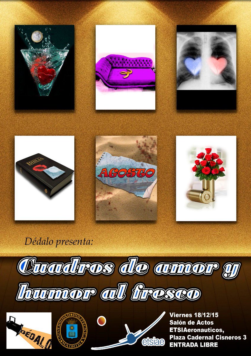 ¡Buenas tardes a todos! Ya estamos preparando la obra para esta navidad. ¡Os esperamos el 18 en el salón de actos!